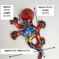 Red Talavera Salamander – Hand-Painted Mexican Folk Art