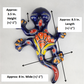 Blue Talavera Salamander – Handcrafted Mexican Folk Art