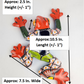 Mexican Folk Art Red Frog – Ceramic Talavera Animal Figurine