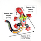 Whimsical Talavera Gecko Lizard – Unique Ceramic Wall Gift
