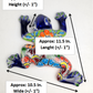Mexican Talavera Frog – Blue Ceramic Figurine
