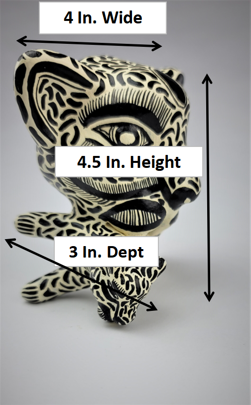 Ceramic Jaguar Wall Decor & Lotería Coaster Set w/ Holder