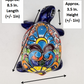 Talavera-Style Ceramic Turtle Figurine 8.5" – Mexican Folk Art Décor