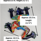 Handcrafted Talavera Frog – Blue Folk Art Figurine