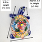 Blue Talavera Ceramic Turtle – Hand-Painted Mexican Folk Art