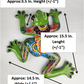 Handcrafted Green Talavera Frog – Mexican Ceramic Gift