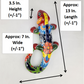 Colorful Ceramic Iguana – Artistic Home or Office Accent