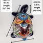 Talavera-Style Ceramic Turtle Figurine 8.5" – Mexican Folk Art Décor
