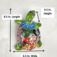 Talavera Turtle Pair — Garden Decor Set (2-Piece) | Handcrafted Mexican Ceramic Folk Art