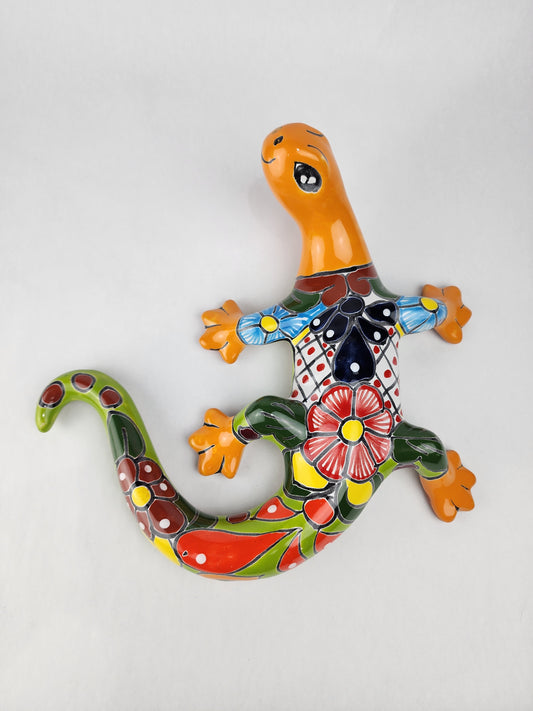 Handcrafted Talavera Gecko - Casa Villa Arte