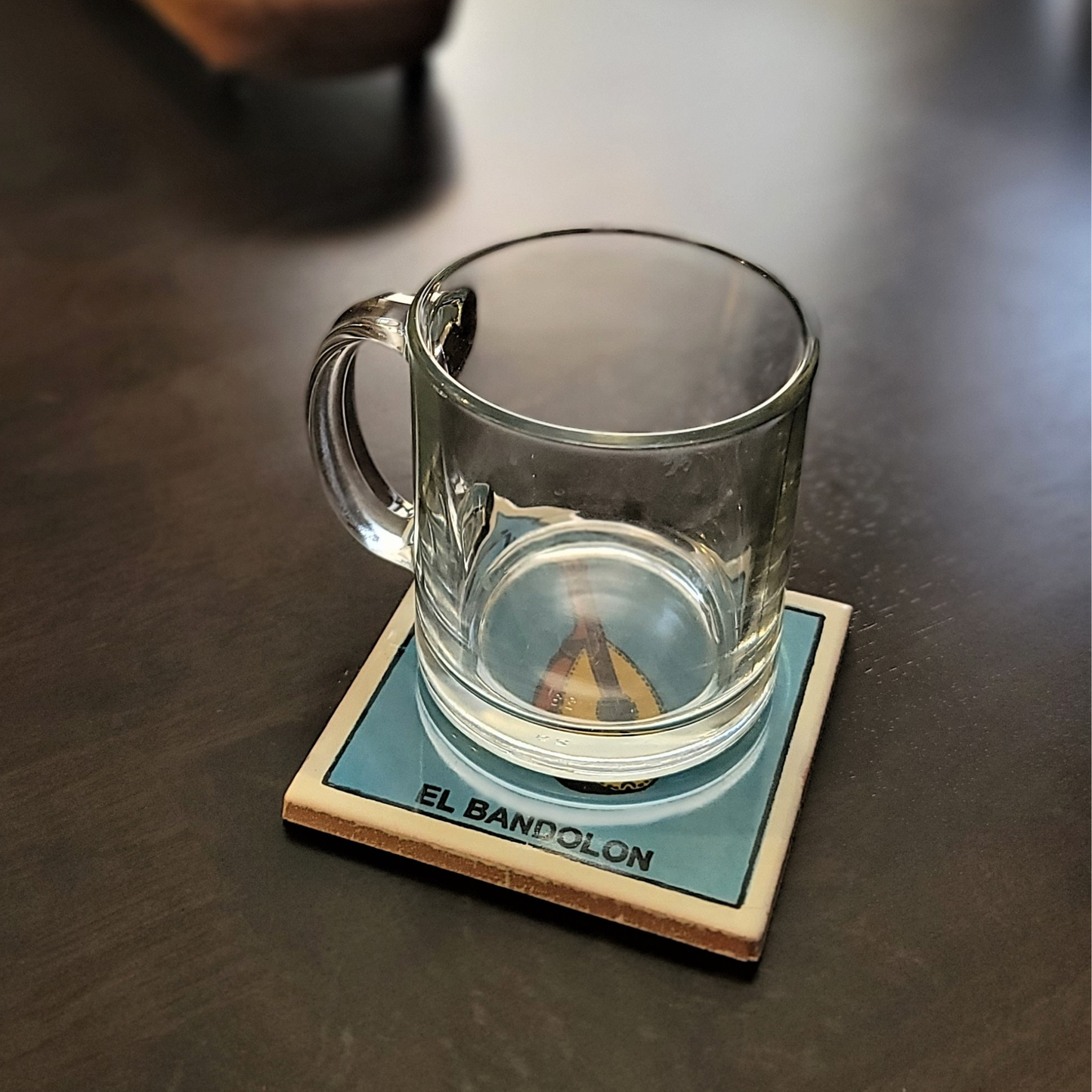 Mexican Ceramic Heart Wall Decor & Loteria Coaster Set w/ Holder