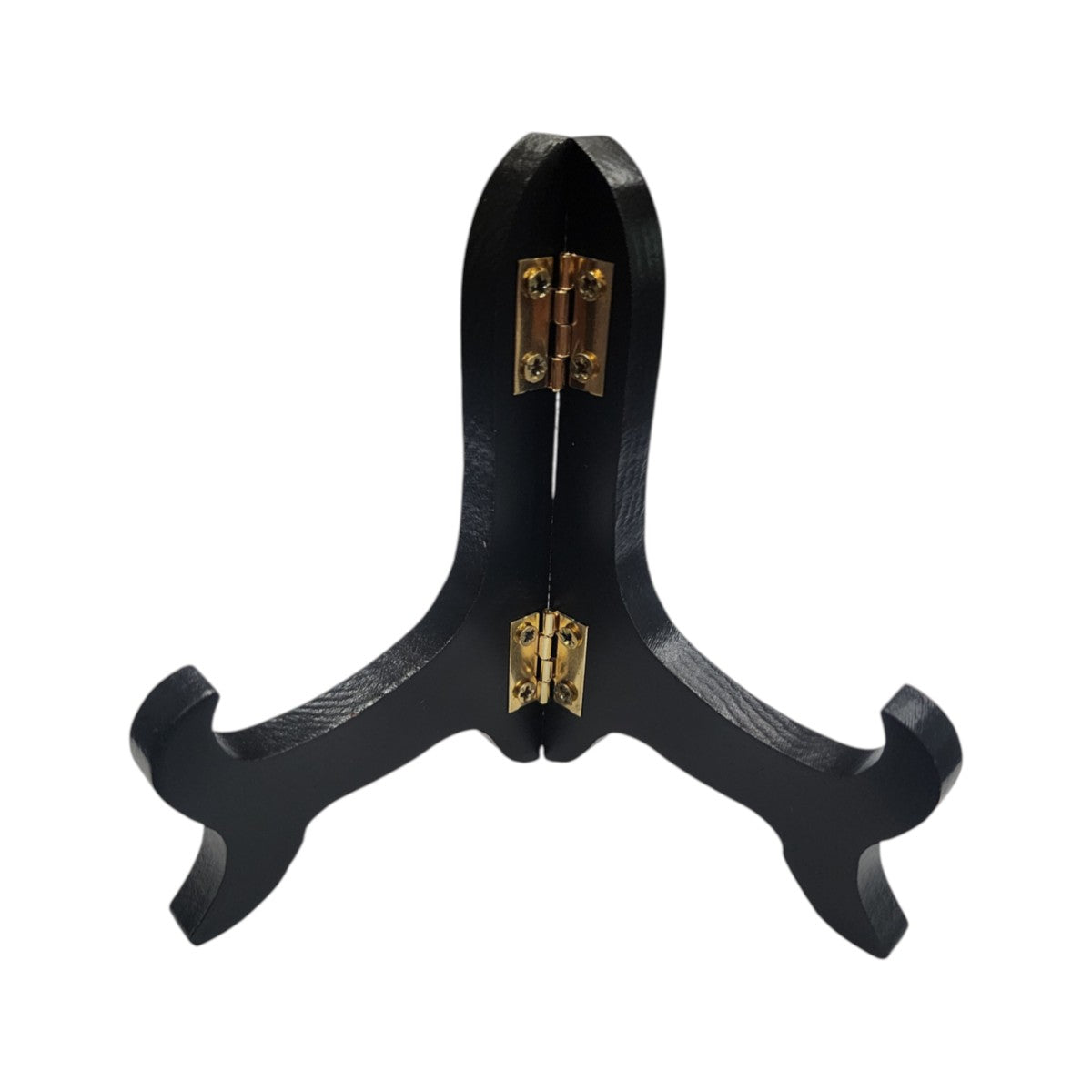 Black wood 4-inch display stand easel for ceramic tiles and mini artwork