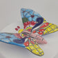 Talavera Butterfly – Hand-Painted Wall Art for Garden or Home