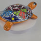 Vibrant Handcrafted Ceramic Turtle - Perfect for Home & Garden