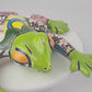 Talavera Green Frog – Colorful Mexican Ceramic Décor