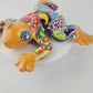 Whimsical Talavera Frog – Unique Garden or Porch Accent