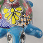Talavera Turtle in Aqua – Handcrafted Ceramic Coastal Decor