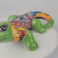 Green Talavera Iguana – Handcrafted Mexican Folk Art