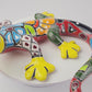 Hand-Painted Yellow Talavera Gecko Wall Decor – Mexican Ceramic Lizard
