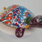 Colorful Ceramic Turtle - Handcrafted Indoor & Outdoor Decor