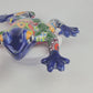 Hand-Painted Talavera Frog – Indoor & Outdoor Mexican Folk Sculpture