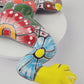 Yellow Talavera Frog – Hand-Painted Mexican Ceramic Art