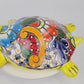 Handcrafted Ceramic Turtle - Vibrant, Weather-Resistant Art Home Decor