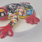 Red Talavera Frog Figurine – Hand-Painted Mexican Ceramic Gift