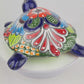 Talavera Turtle – Handmade Mexican Folk Art for Garden or Home