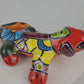 Iguana Figure - Mexican Folk Art Pottery - Hand-Painted