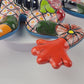 Mexican Orange Frog Figurine – Talavera Ceramic Folk Art