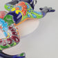 Handcrafted Talavera Frog – Blue Folk Art Figurine