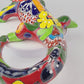 Handmade Talavera Iguana – Unique Wall Lizard Folk Art