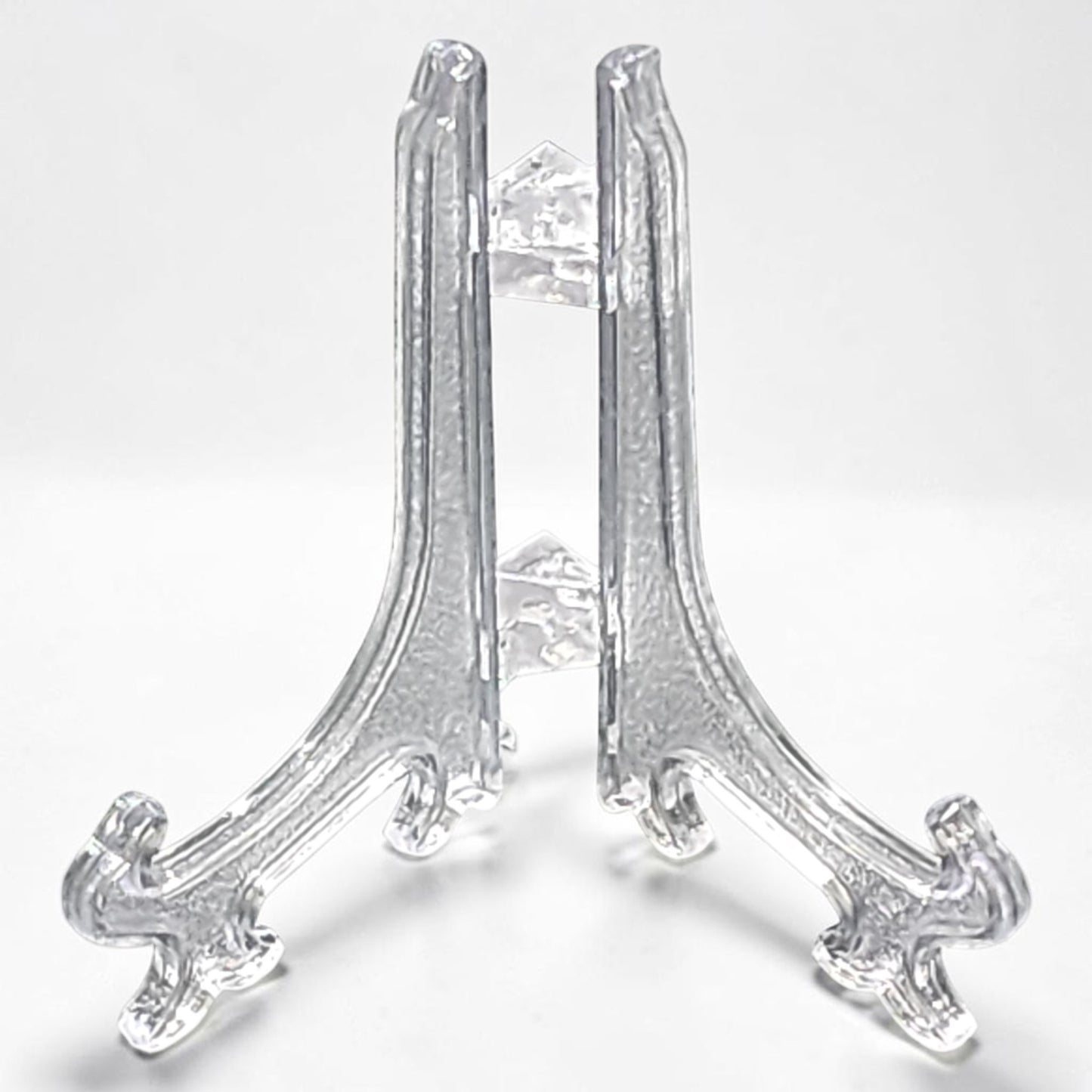 Clear acrylic display stand for Lotería tiles, decorative ceramic tiles, and small tabletop displays