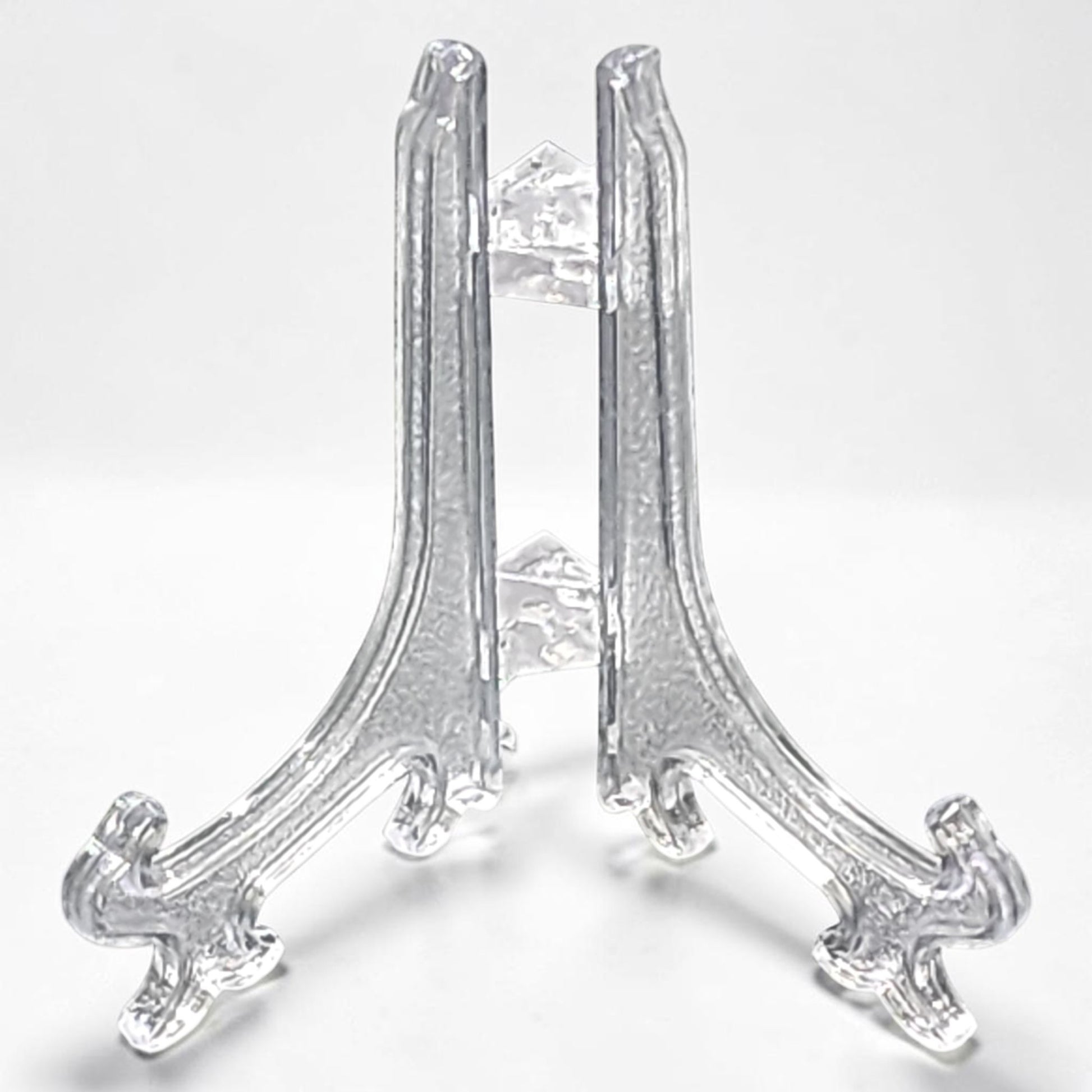 Clear acrylic display stand for Lotería tiles, decorative ceramic tiles, and small tabletop displays