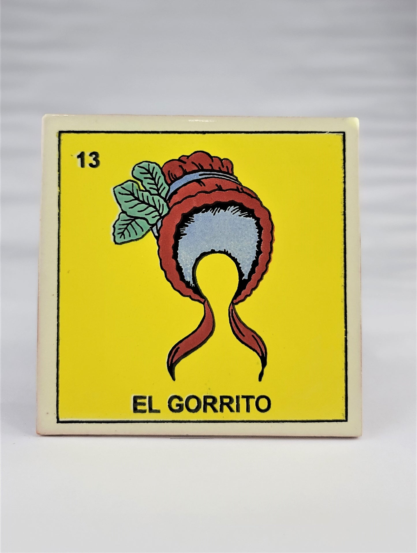 Mexican Loteria Tile Assorted Multi Purpose Drink Coasters #13