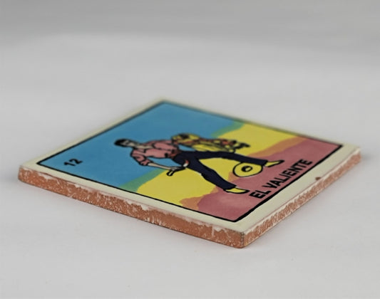 Mexican Loteria Tile Assorted Multi Purpose Drink Coasters #12