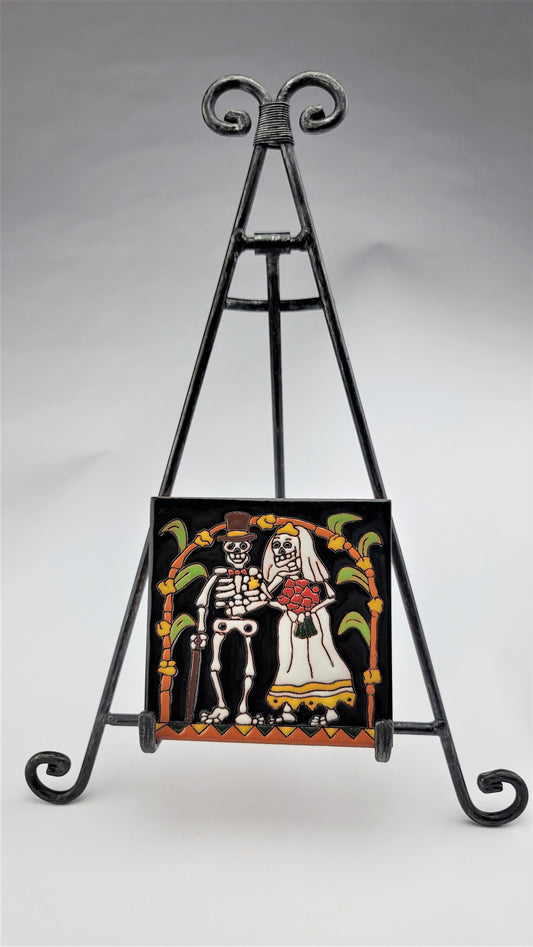 Day of the Dead Decorative Tiles Wedding