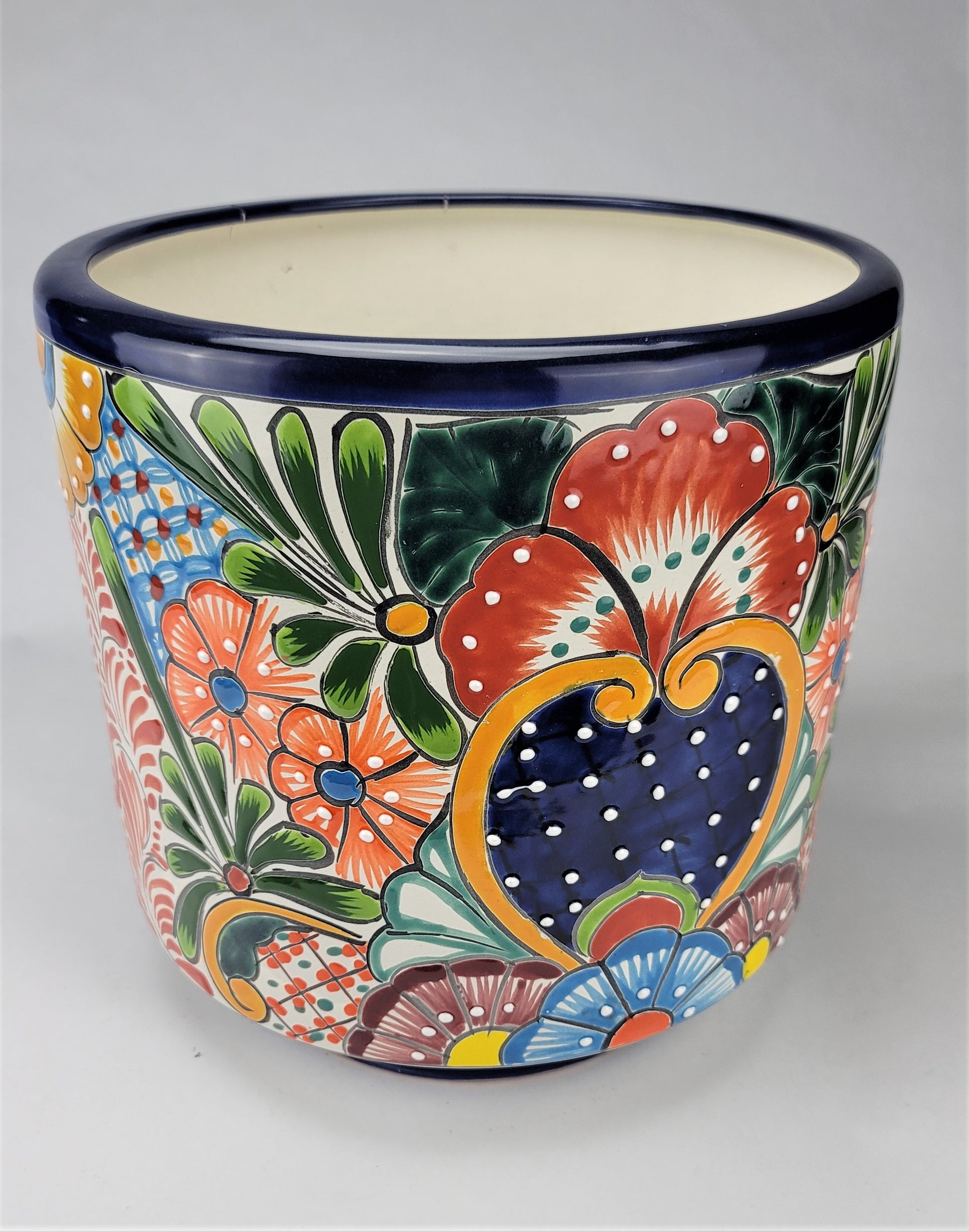 hand painted pottery designs