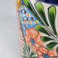 Mexican Pottery Hand-Crafted Floral Design Planter