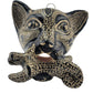 Jaguar & Baby Cub Statue | Unique Mexican Home & Office Decor