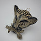 Jaguar & Baby Cub Statue | Unique Mexican Home & Office Decor