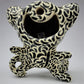 Mexican Jaguar Sculpture | Hand-Painted Chiapas Folk Art
