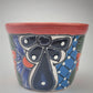 Red Rim Talavera Ceramic Planter 5" | Indoor & Patio Planter