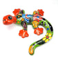 Hand-Painted Talavera Gecko – Vibrant Mexican Folk Art Home Decor
