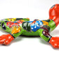 Hand-Painted Talavera Gecko – Vibrant Mexican Folk Art Home Decor