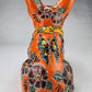 Frenchie Hand Painted Ceramic Mexican Pottery