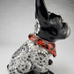 Hand Painted Frenchie Ceramic Figurine - Unique Mexican Art