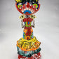 Mini Day of the Dead Catrina Talavera - Mexican Folk Art
