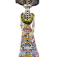 Colorful Day of the Dead Catrina Figurine